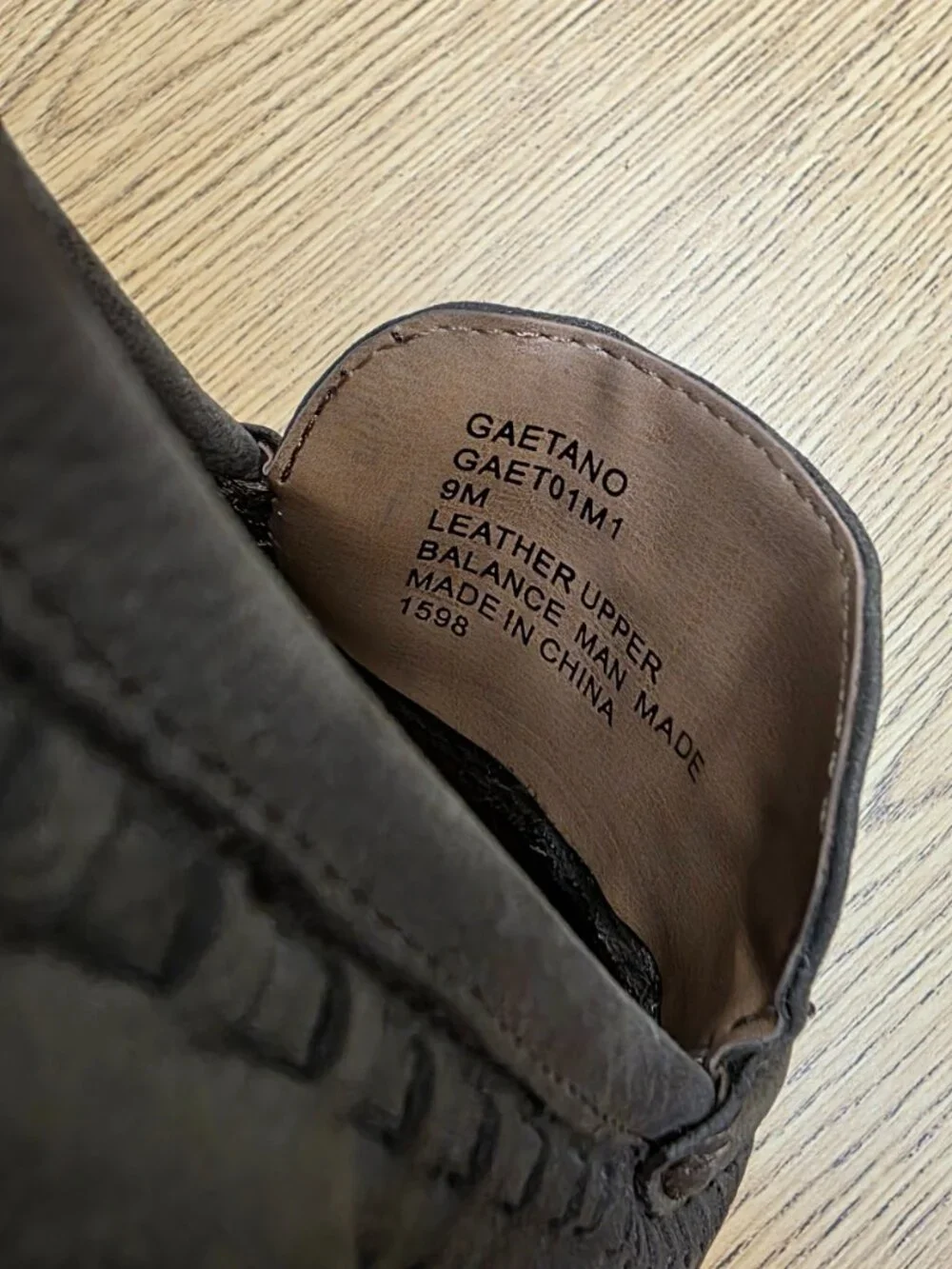 Like New Steve Madden Gaetano Brown Woven Leather Loafers Men’s 9M Slip-On